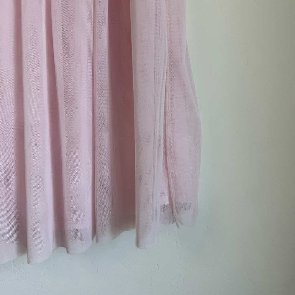 Janet Chung Ballerina Pink Tulle Pull On Midi Skirt Medium - Picture 8 of 11